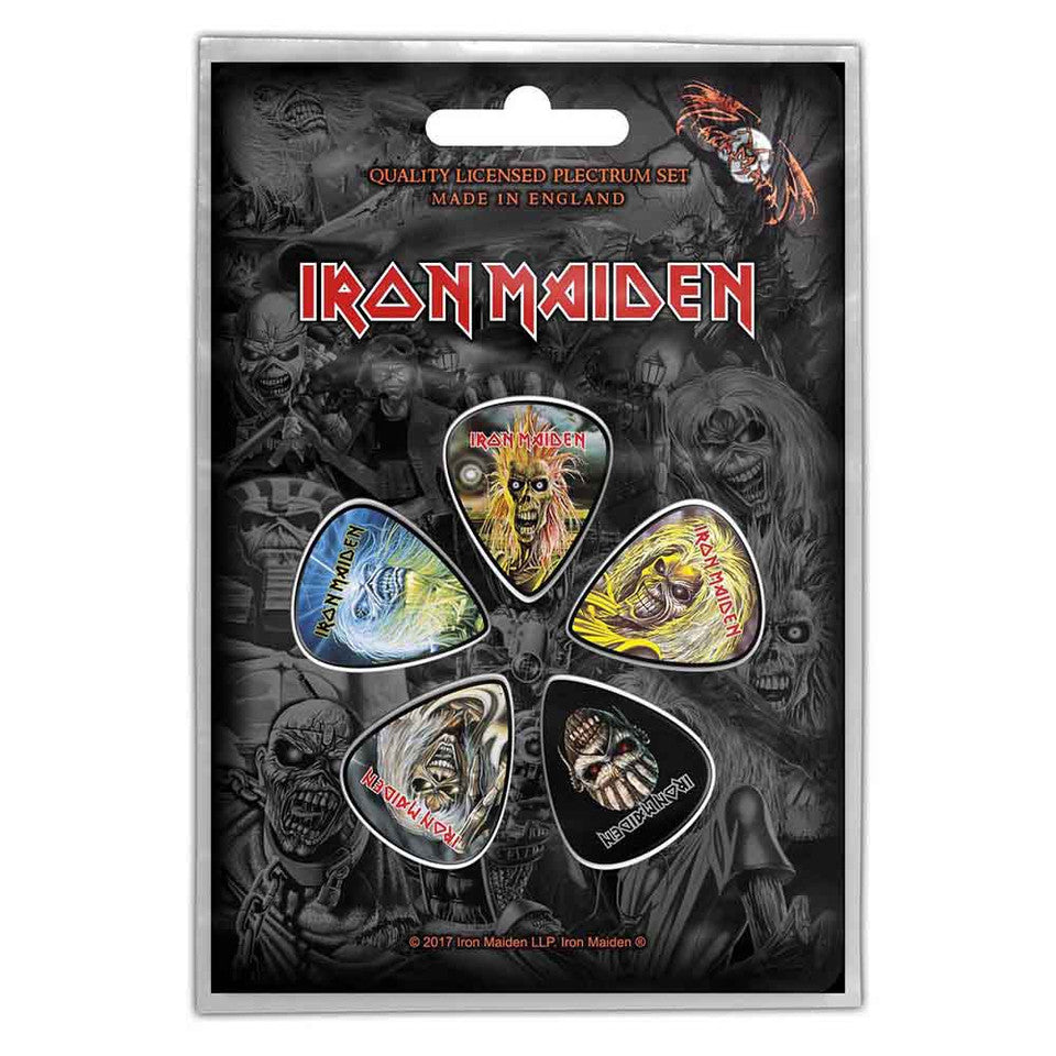 Licensed Band Plectrum Guitar Pick Sets  - Choice of Artists