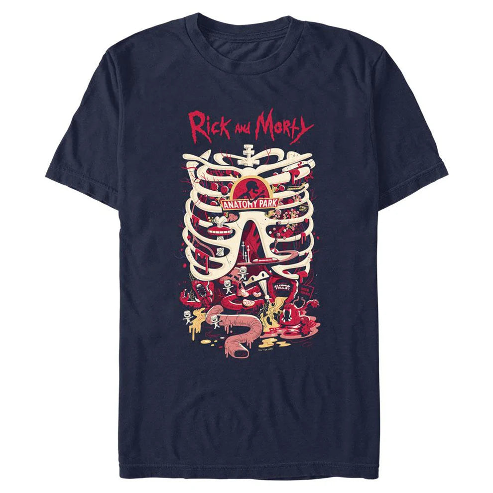 Rick and Morty Anatomy Park t shirt 100% Licenced Cotton TShirt