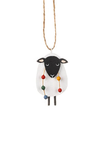 Shoeless joe Christmas Decoration - Sheep Hanger - Choice of 4
