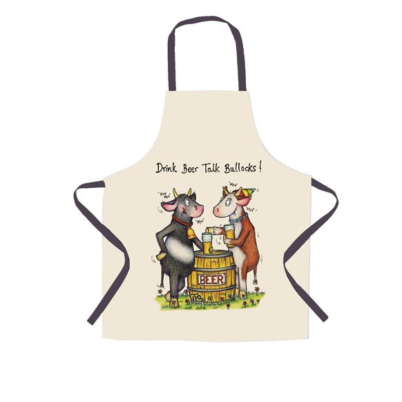Cow Beer apron