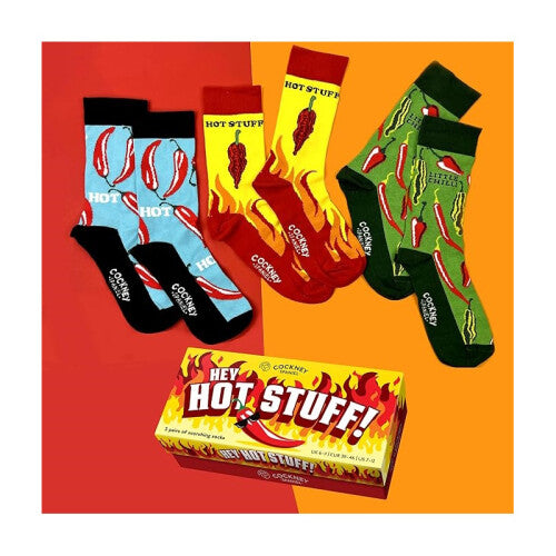 Hot Stuff funny socks