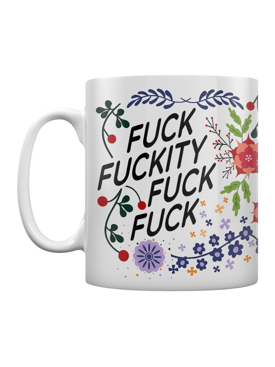 Funny Ceramic Mug - Fuck Fuckity Fuck Fuck