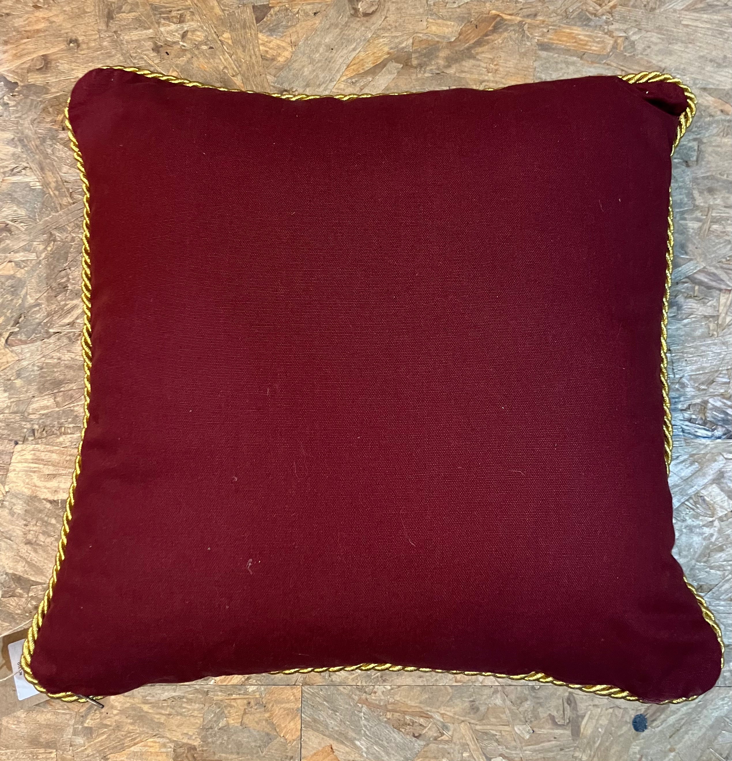 Stunning 100% Cotton  Union Jack Canvas Flag Square cushion