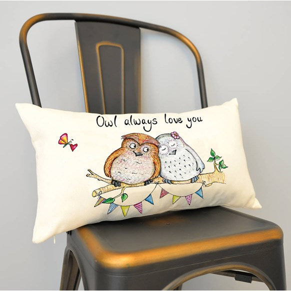 Funny Original Artwork Filled Scatter Cushion - Many Designs to Choose From