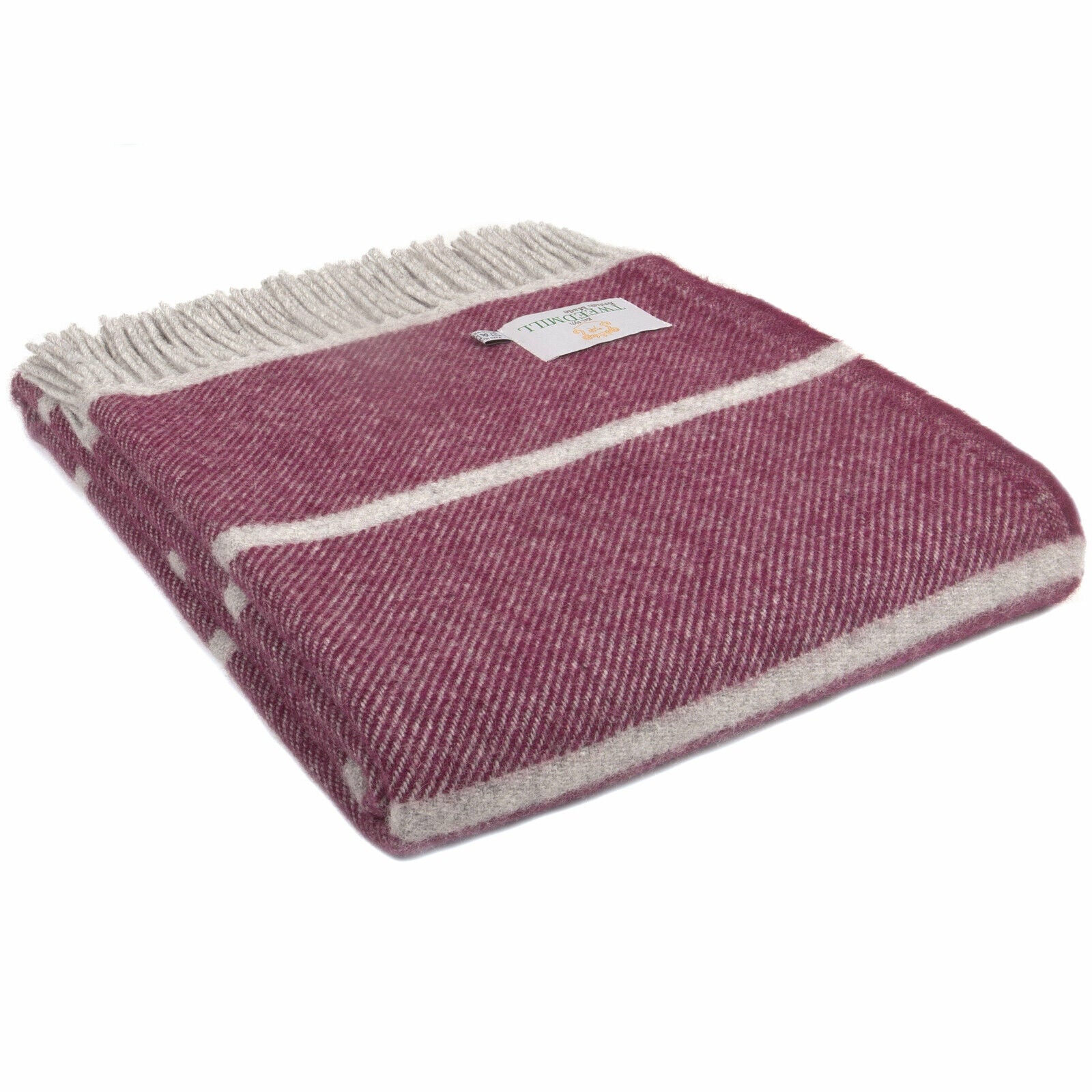 Pure Wool Tweedmill Lifestyle Throw/ Blanket 140 x 183cm
