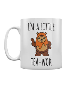 Funny Ceramic Mug - I'm a little Tea Wok Ewok
