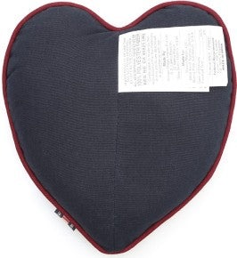 Stunning 100% Cotton Union Jack Canvas Flag Heart cushion