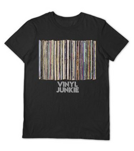 Vinyl Junkie Cotton T Shirt