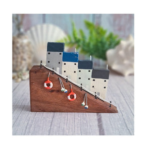 Shoeless Joe Steep Hill with Buoys Coastal Ornament