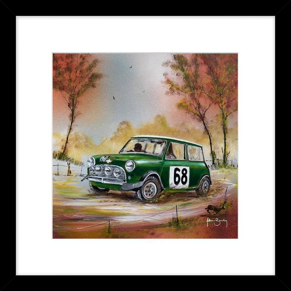 Mini Cooper Exclusive Adam Barsby Art Picture