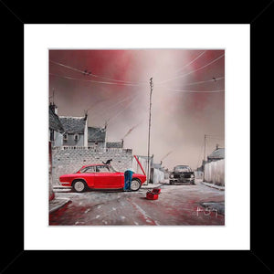 Alfa Romeo Guilia Exclusive Adam Barsby Art Picture