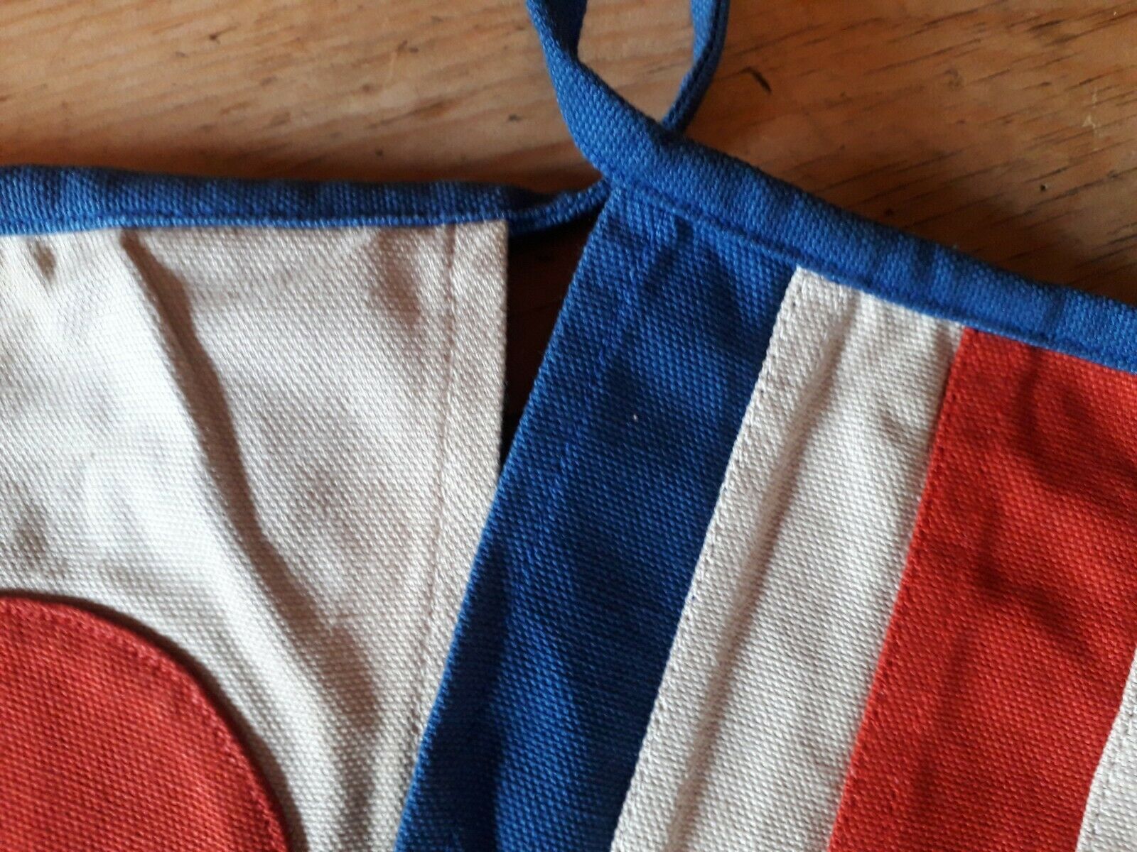 Stunning Cotton Canvas Extra Long Quality Nautical Tea Stained Bunting Alphabet Numbers Signal Sailing Boat