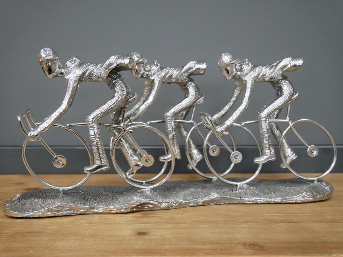 Bicycle resin sculpture