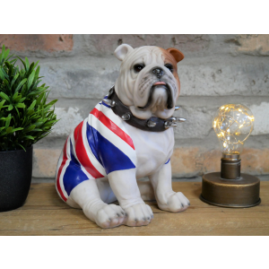 British Bull Dog resin figurine