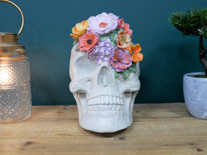 Large Flower Skull