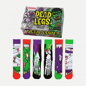 United Odd Socks Box Set of 6 Odd Socks - Dead legs horror SALE