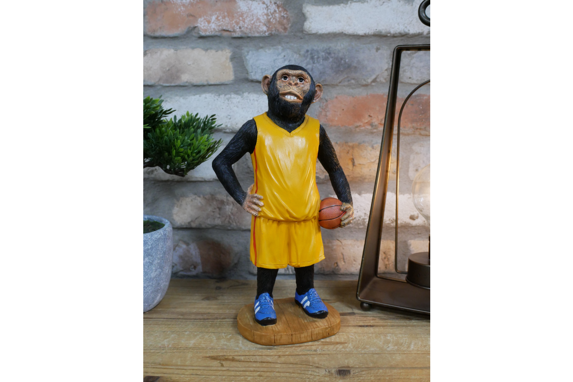 Basketball Monkey Figure