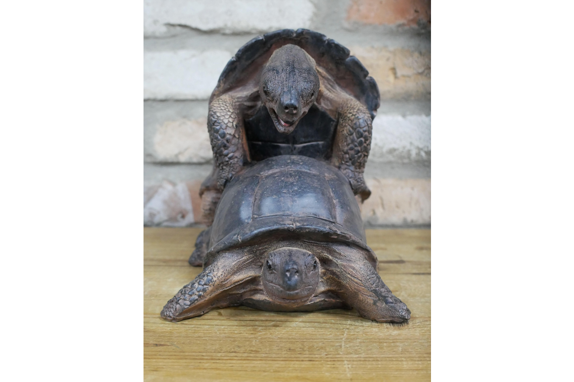 Happy Tortoise Mating Figure