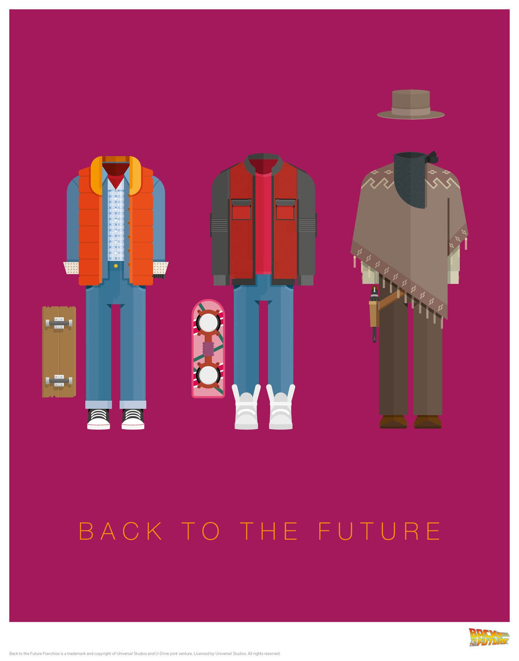 fred birchal print back to the Future