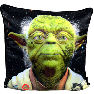 dirty hans yoda star wars cushion