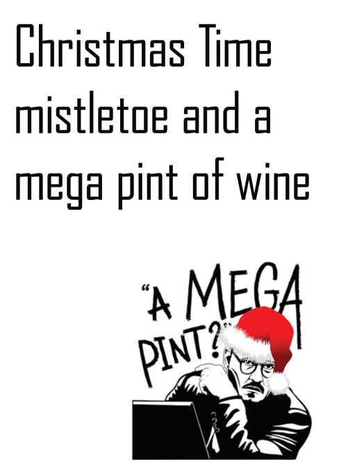 Johnny Depp Megapint Funny Christmas Card - Free Postage!