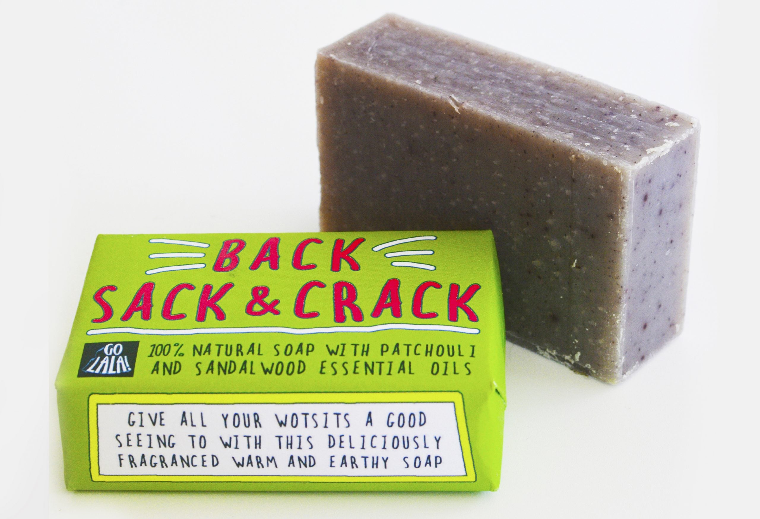 Funny Soap Bar - Back Sack and Crack