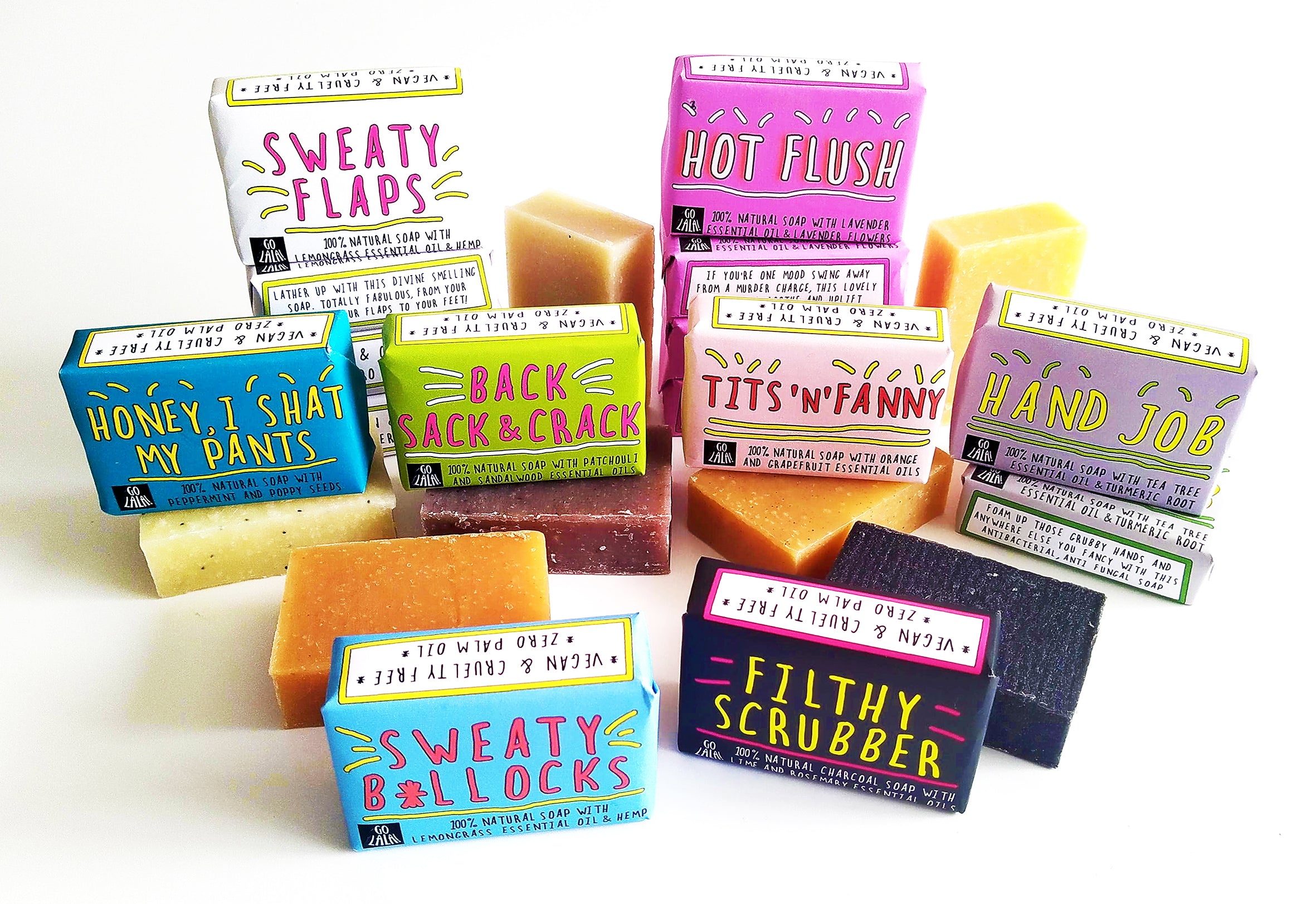 Funny Soap Bar - Back Sack and Crack