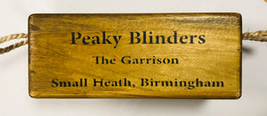 peaky blinders wooden box