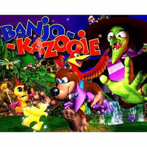 Official Licenced Banjo Kazooie Art Print