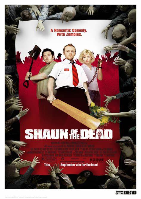 Shaun of the Dead Movie Poster A3 Print