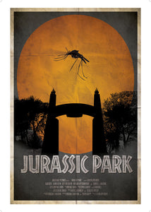 Jurassic Park Movie Poster A3 Print
