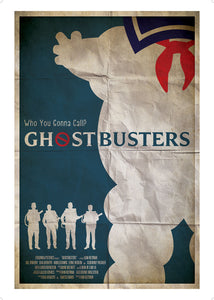 Ghostbusters Movie Poster A3 Print