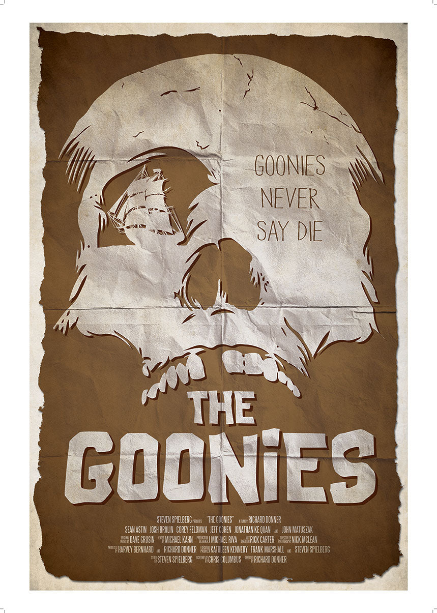 The Goonies Movie Poster A3 Print