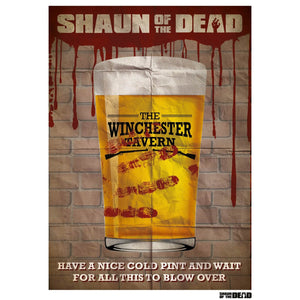 Shaun of the Dead A3 Print - Winchester Tavern