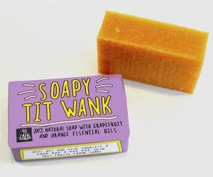 Funny Soap Bar - Soapy Tit Wank