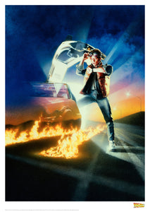 Back to the Future A3 Print