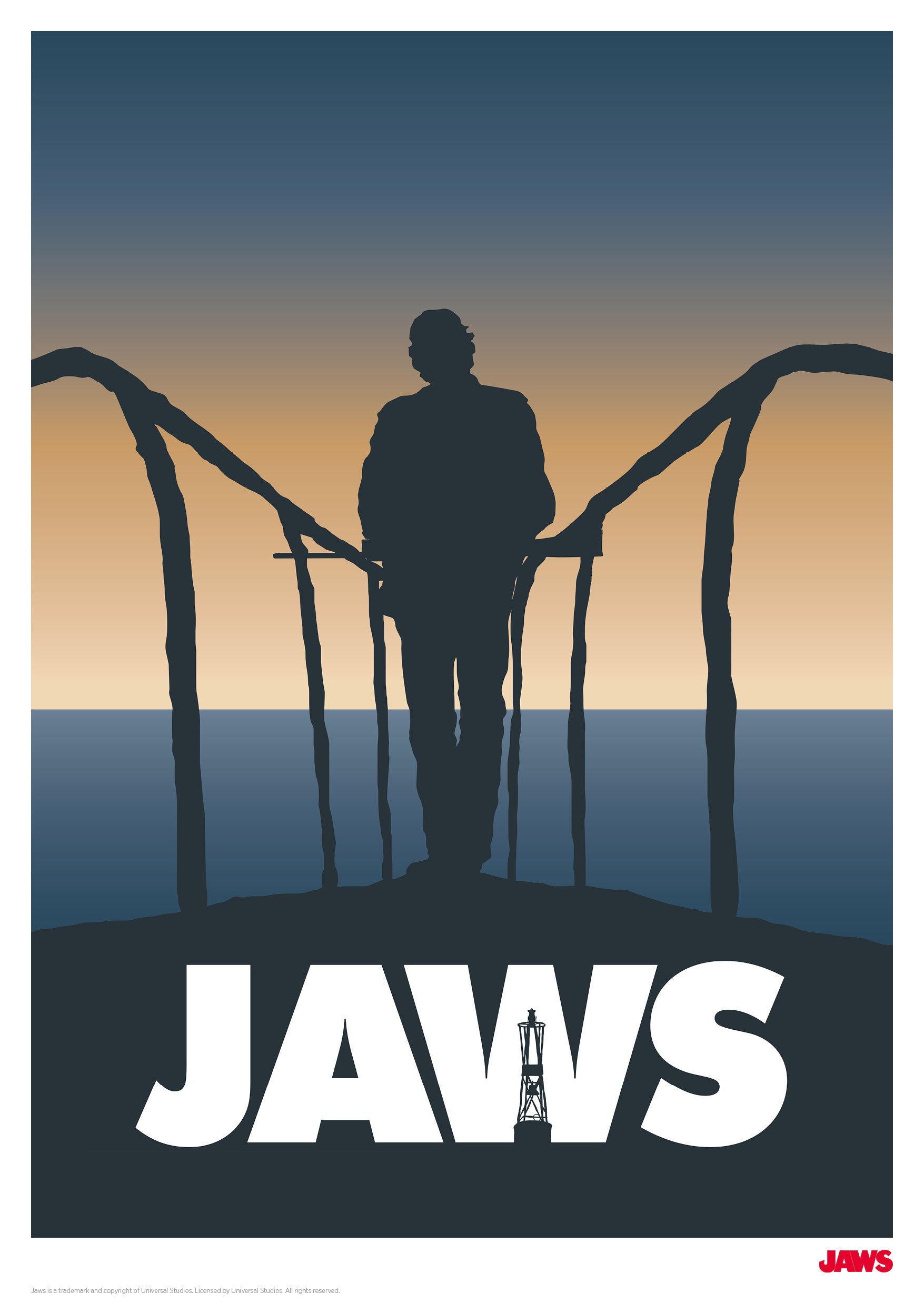 Jaws A3 Print