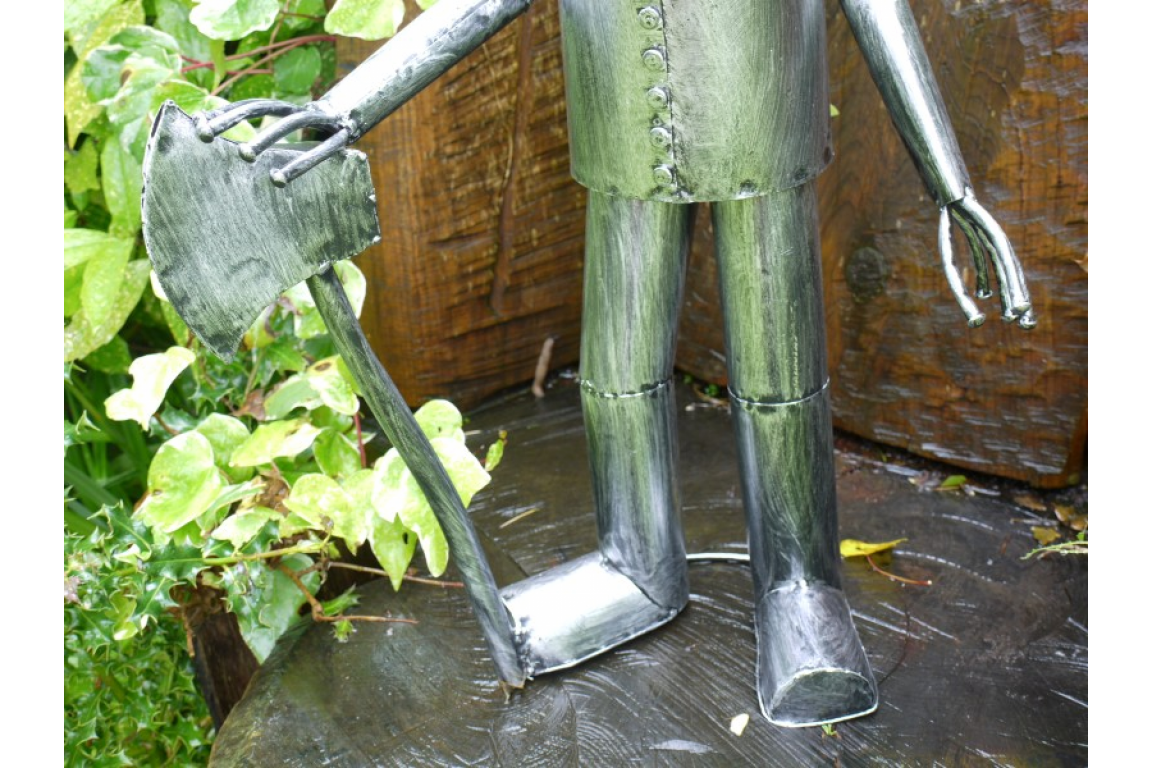 Tarquinthe Large Tin Man garden statue