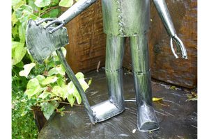 Tarquinthe  Tin Man garden statue