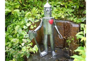 Tarquinthe Large Tin Man garden statue