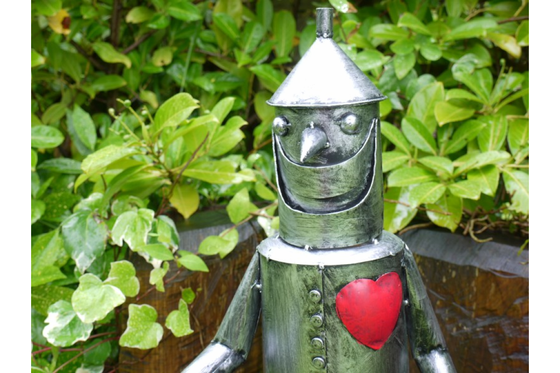Tarquinthe Large Tin Man garden statue