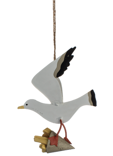 Shoeless Joe Seagull with stolen chips hanger - available in 3 styles / sizes