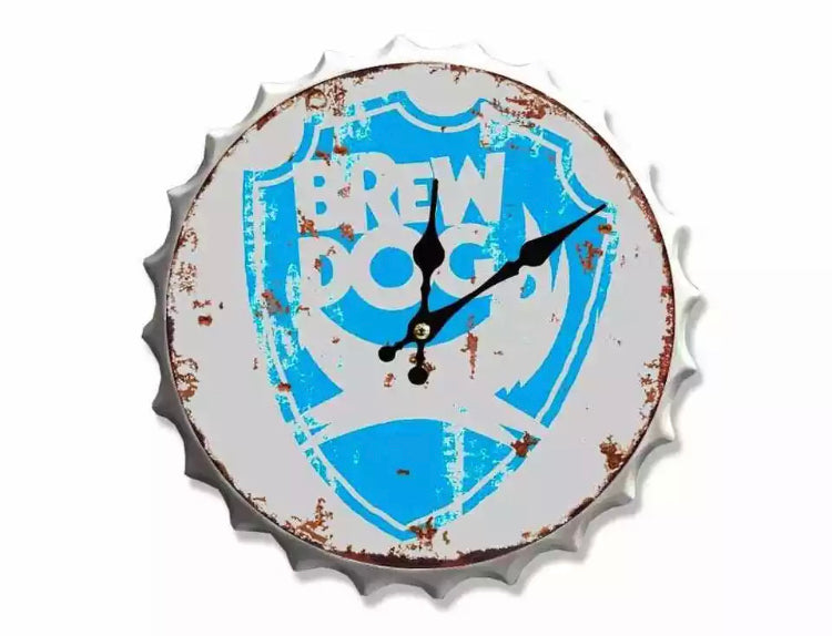 Brew Dog bottle top Clock 30cm