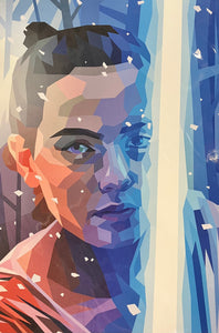 Star Wars Rey A3 Licensed Print