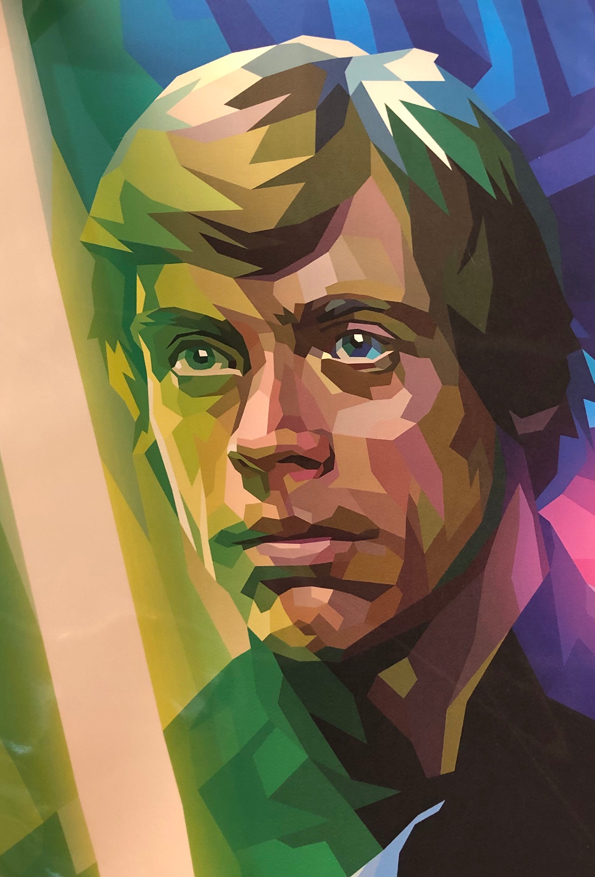 Star Wars Luke Skywalker A3 Print - The Art of Film