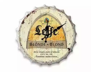 Leffe bottle top Clock 30cm SALE