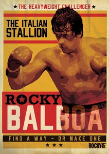Rocky Balboa The Italian Stallion licensed art print poster
