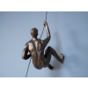 Wall hanging Climbing men Sculptures - SALE