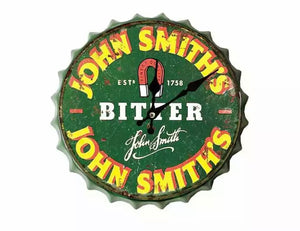 John smith bitter bottle top Clock 30cm