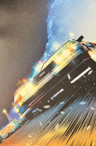 Delorean Back To The Future Print